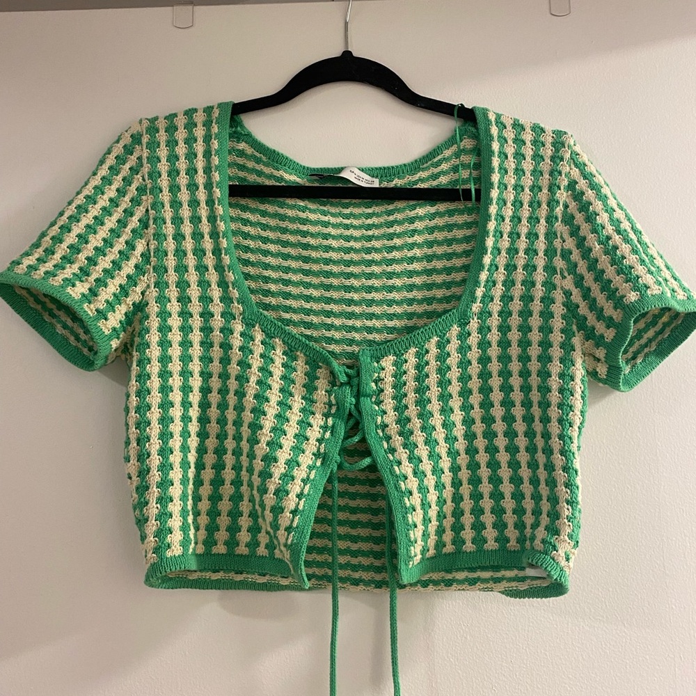Zara crochet top